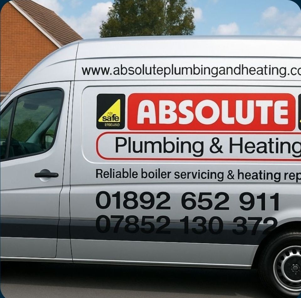 Absolute plumbing and heating van
