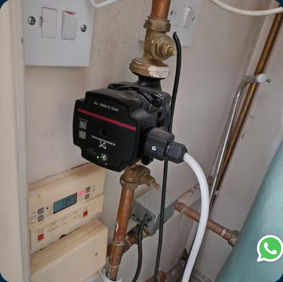 Replaced faulty central heating pump in Tunbridge Wells