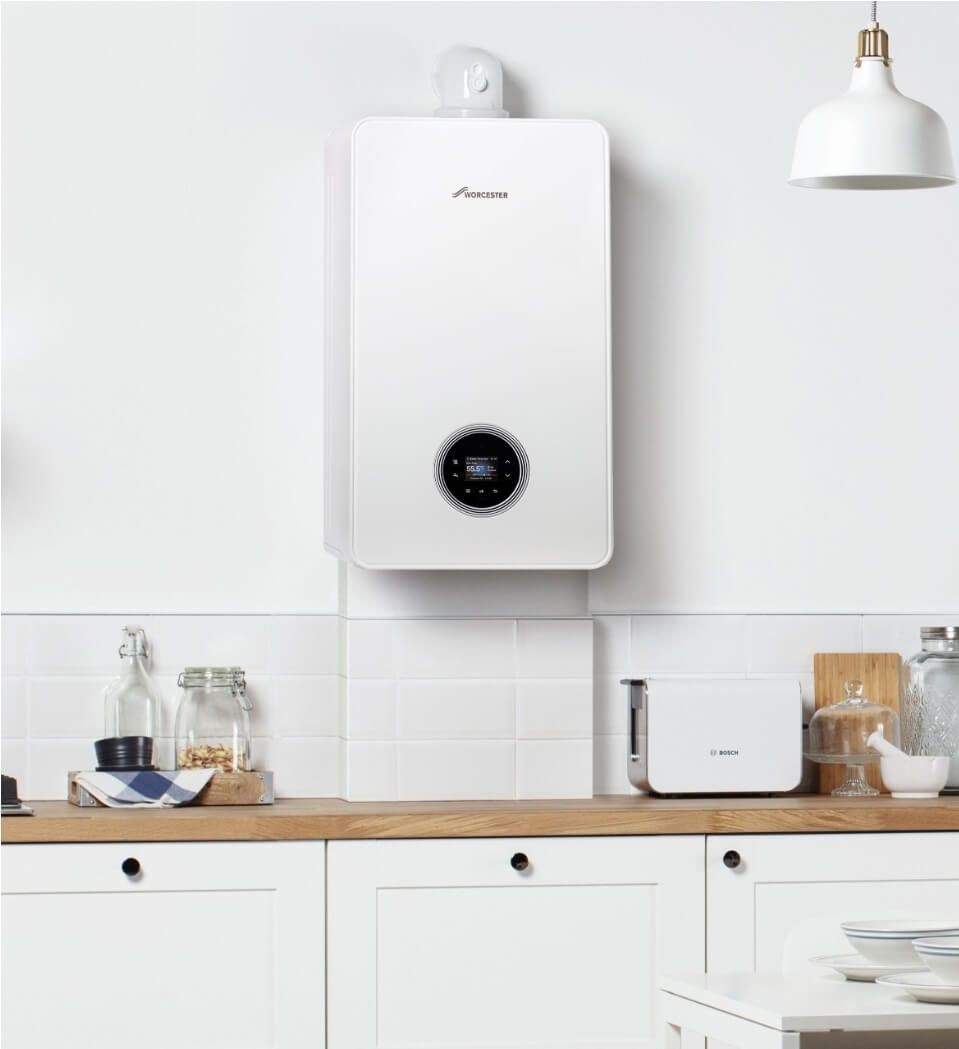 Modern energy-efficient boiler installed in Tunbridge Wells kitchen