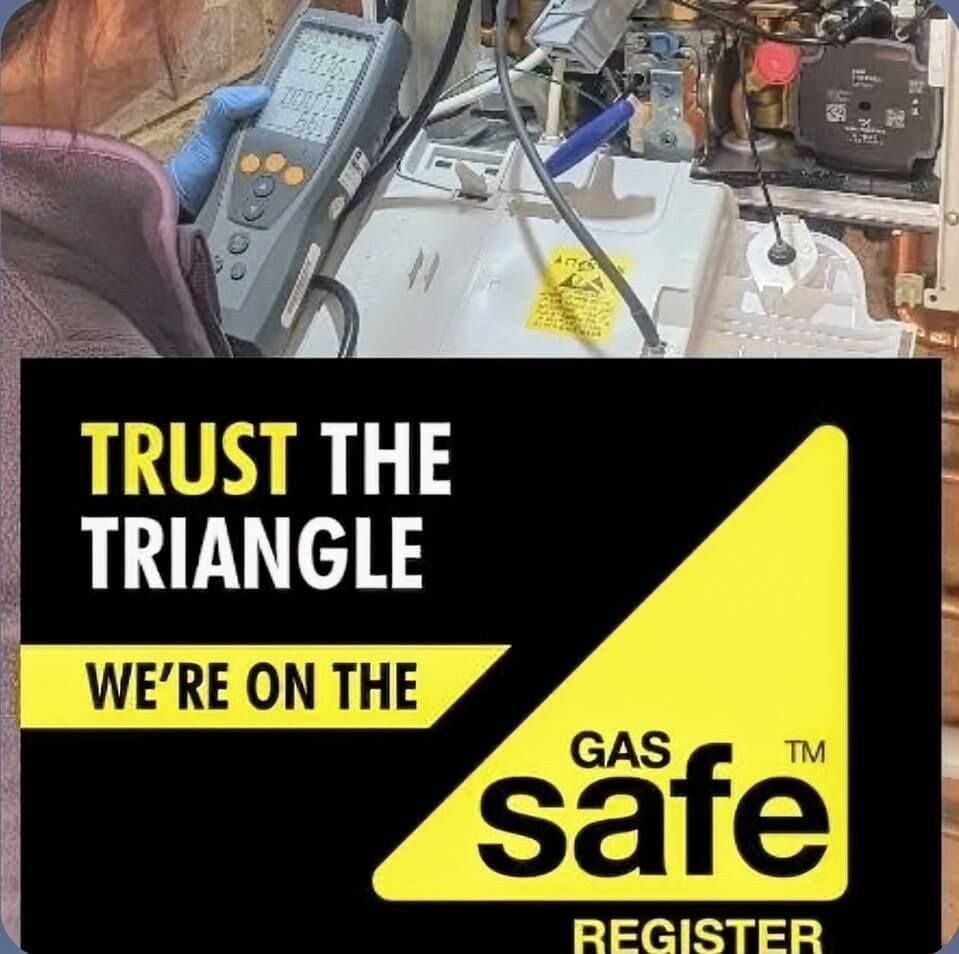 Gas Safe Register logo showing trust and certification for qualified boiler service engineers in the UK