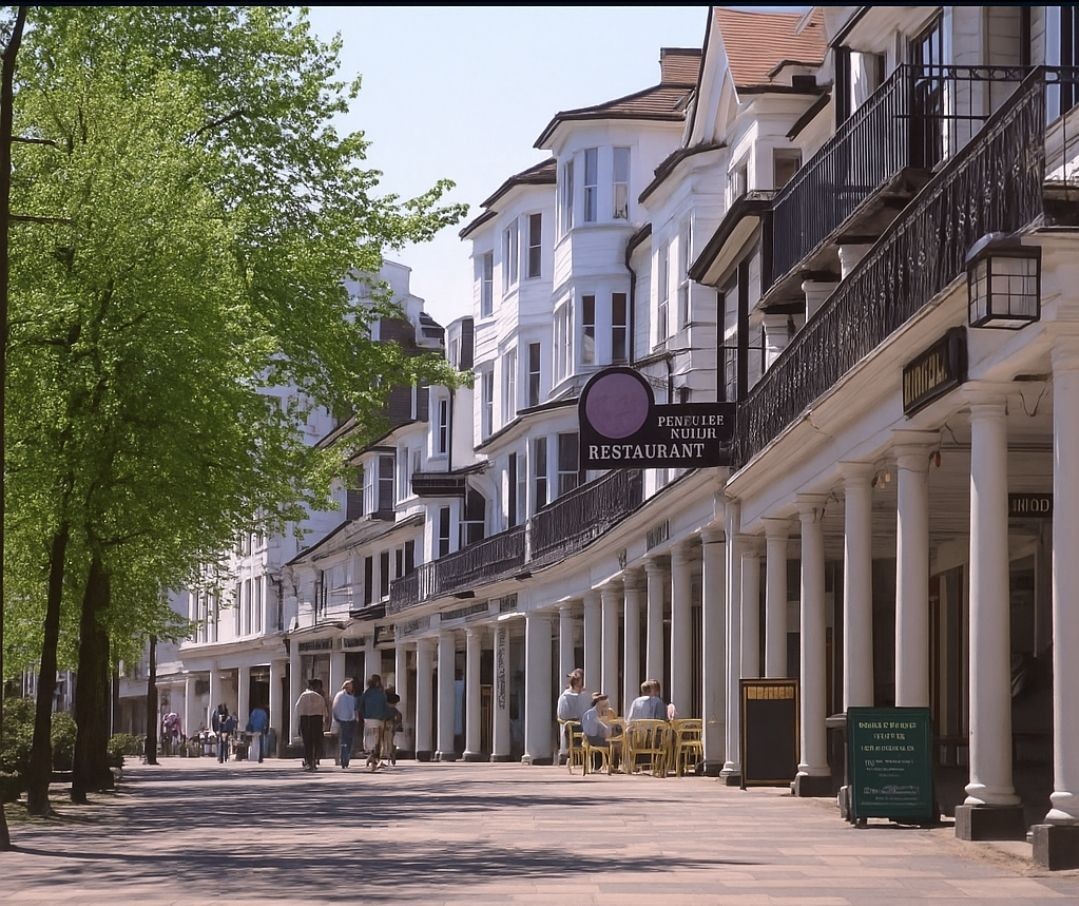 The Pantiles in Tunbridge Wells — a local landmark served by Absolute Plumbing & Heating.