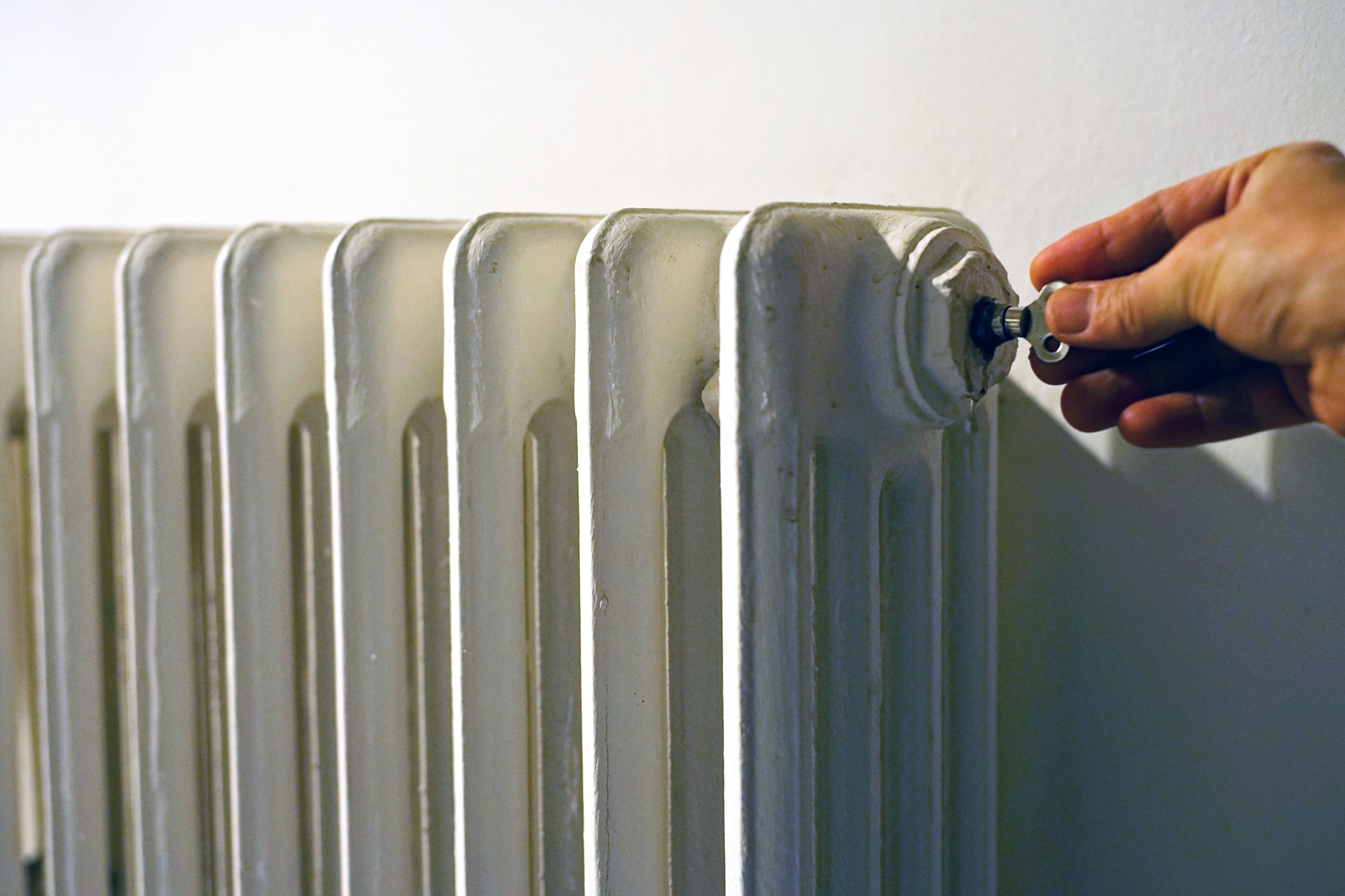 Bleed air from radiator